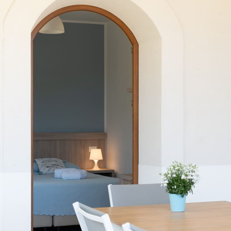 Two-rooms apartment on the ground floor up to 5 sleeps