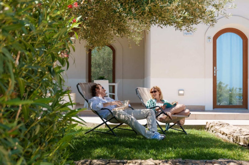 The perfect place to relax while enjoying a warm sunny day